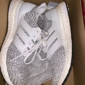 White and grey ultraboost